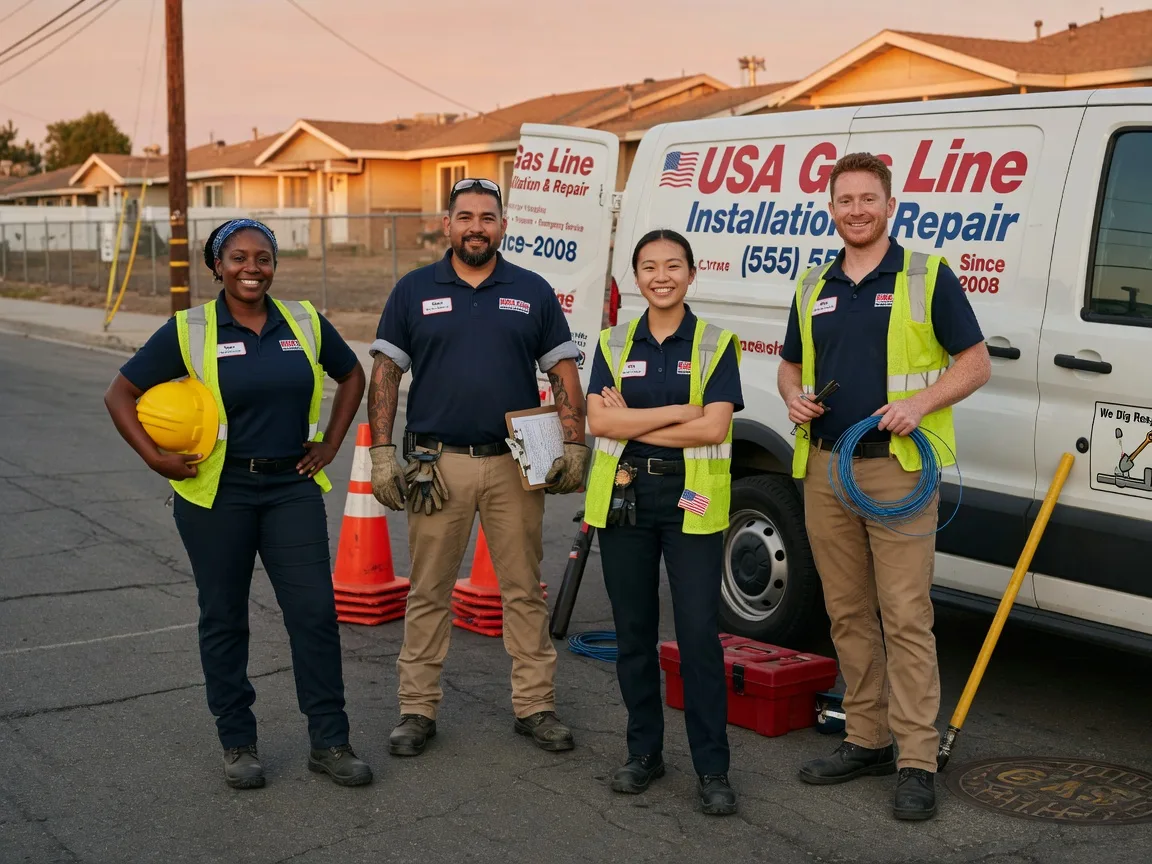 Gas Line Installation company in Colony, OK